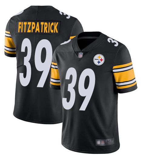 Men Pittsburgh Steelers #39 Fitzpatrick Black Nike Vapor Untouchable Limited NFL Jerseys->pittsburgh steelers->NFL Jersey